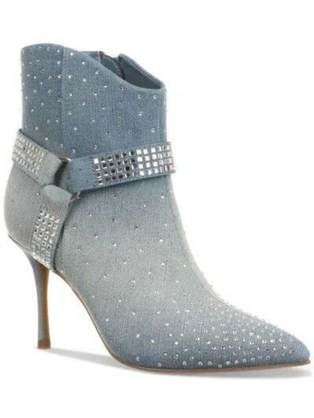 Thalia Sodi Reesie Dress Booties In Ombre Denim Sz 7
